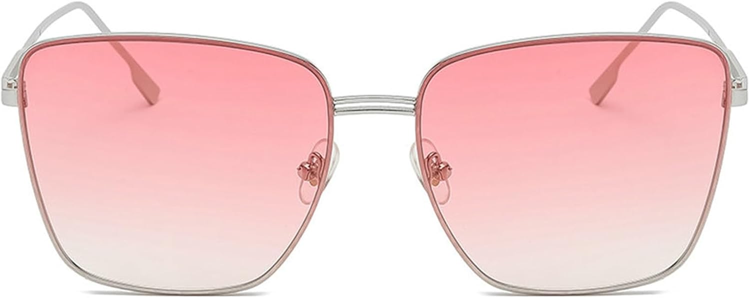 

Солнцезащитные очки Helena Fashion Square Vintage для женщин и мужчин, дизайнерские металлические солнцезащитные очки большого размера, популярные коричневые очки для женщин и мужчин, C5