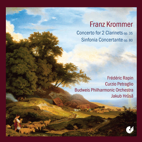 

CD диск Krommer / Rapin / Budweis Philharmoic Orchestra: Concerto for 2 Clarinets - Sinfonia Concertante