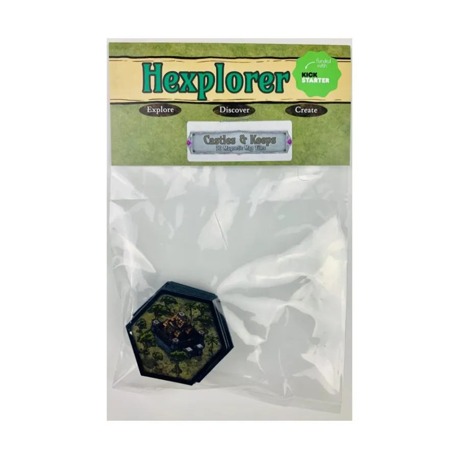 

Замки и крепости - Расширение, Hexplorer Map Tiles - Core & Expansions