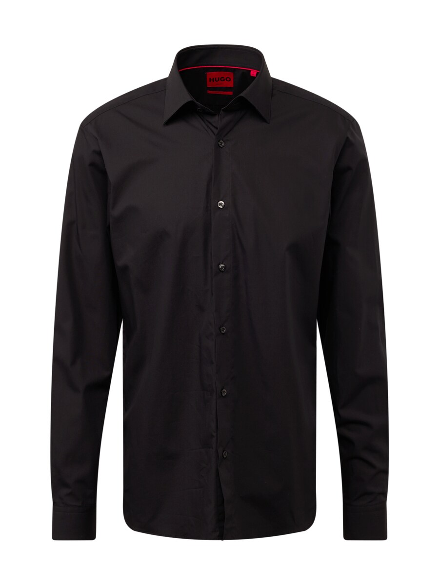 

Рубашка на пуговицах классического кроя HUGO Valerio, Black