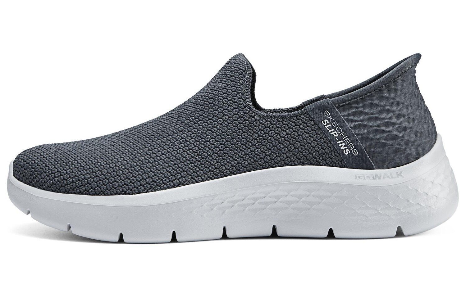 

Кроссовки Skechers Slip Ins Lifestyle Shoes Women's Low-top Gray, серый