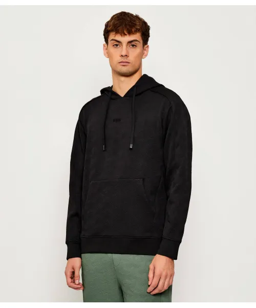 

Толстовка sw_mirror Regular fit Boss Green, черный