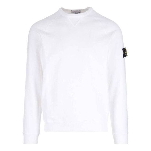 

Толстовка ghost crewneck 'white' Stone Island, белый