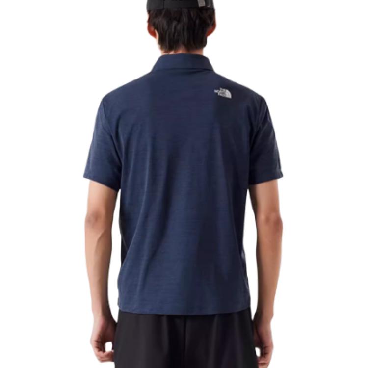 

Футболка поло мужская Deep Sea Blue THE NORTH FACE, HKW/Deep Sea Blue