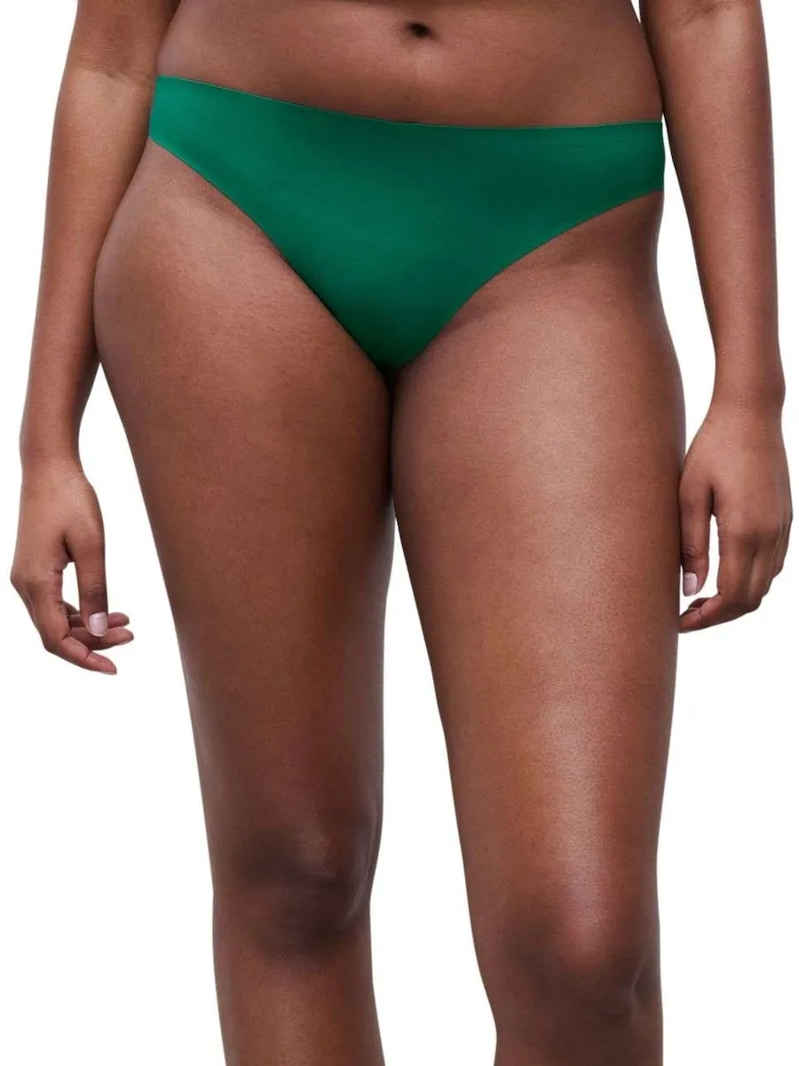 

Бесшовное белье танга с эффектом второй кожи из коллекции SoftStretch Chantelle, зеленый