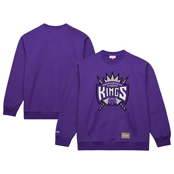 

Мужской фиолетовый свитшот Sacramento Kings Nights Mitchell & Ness