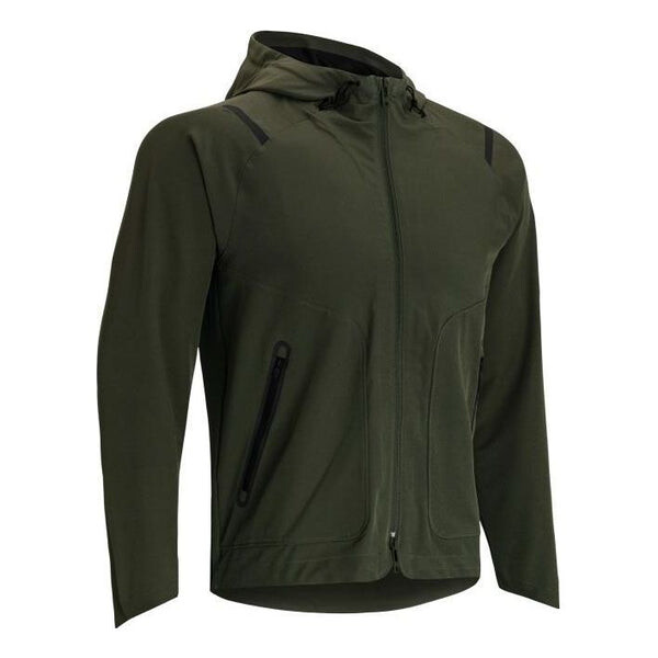 

Куртка unstoppable jacket 'army green' Under Armour, зеленый