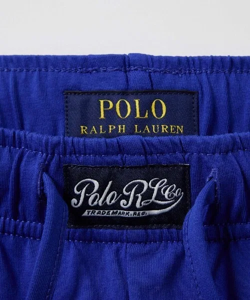 Пижама POLO RALPH LAUREN из органического хлопка, синяя — фото 3