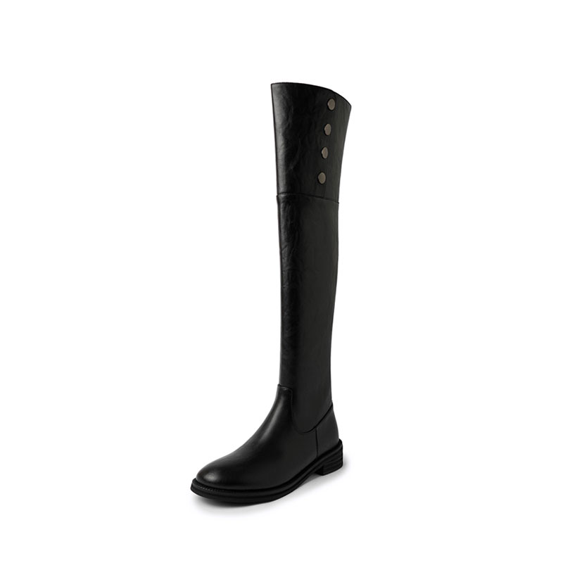 

Сапоги FLOWERSKAM Over-The-Knee Boots Women's, черный