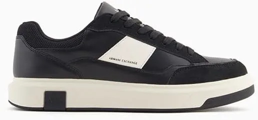 Мужские кроссовки Armani Exchange London, черный/белый — фото 3