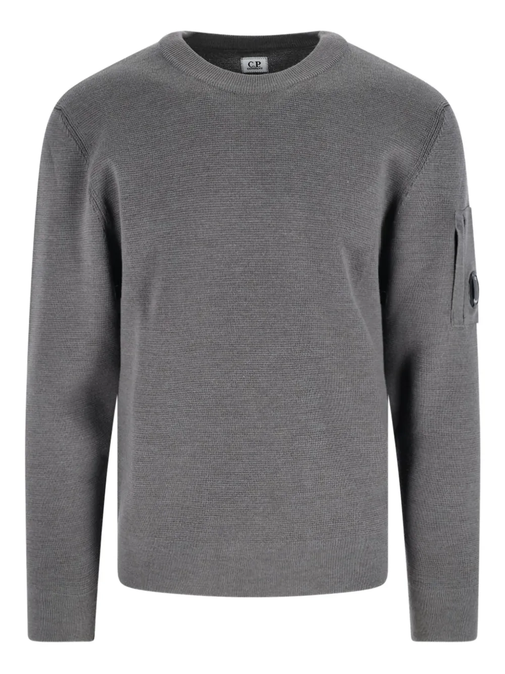 

Свитер с логотипом C.P. Company, серый
