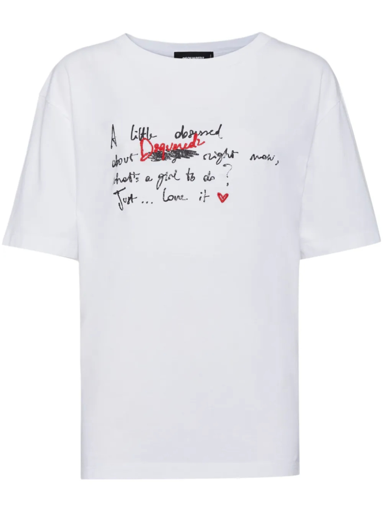 

DSQUARED2 футболка с логотипом, белый