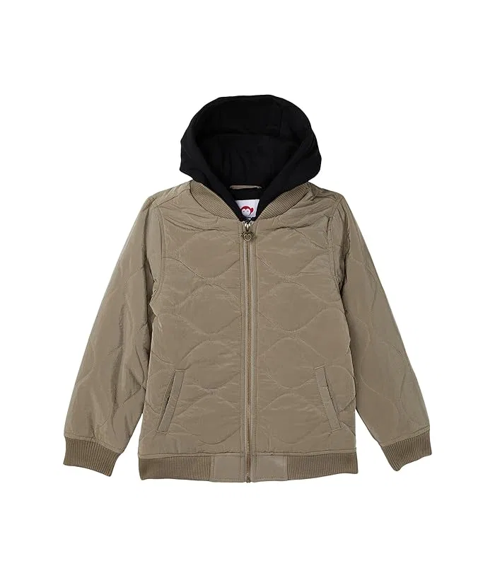 Куртка-бомбер утепленная BX Bomber Appaman Kids, Warm Grey