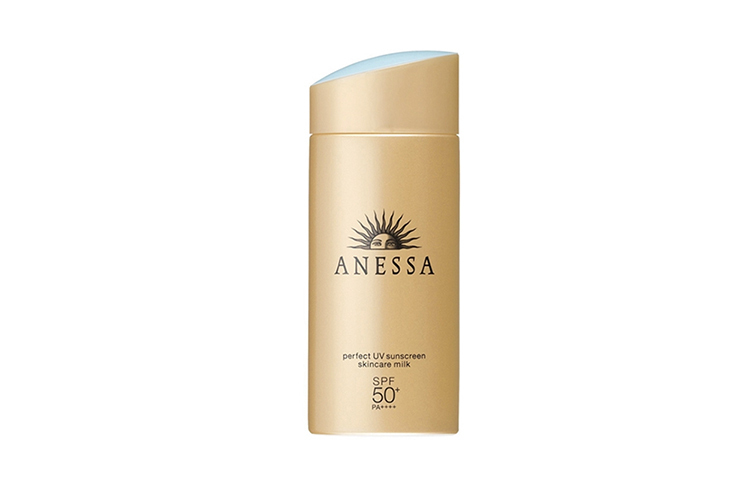 Солнцезащитное молочко Anessa Perfect UV Sunscreen Skincare Milk для лица и тела, 60 мл х 5 — фото 4