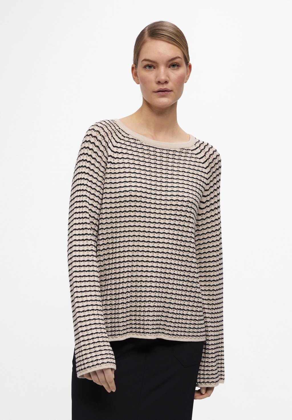 

Джемпер OBJESTER PATTERN TOP Object, земля