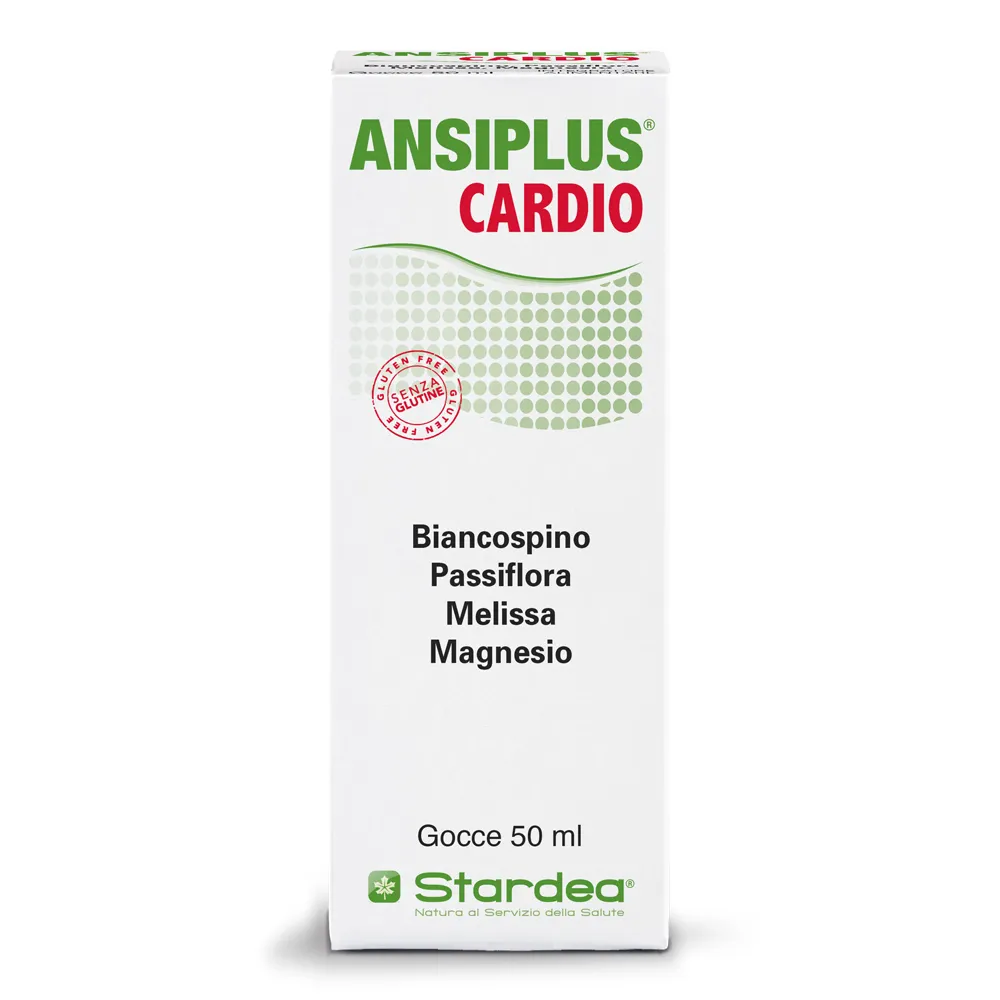 

Ansiplus Cardio Drops Добавка для сердечно-сосудистой системы 50 мл Heart Wellbeing Stardea