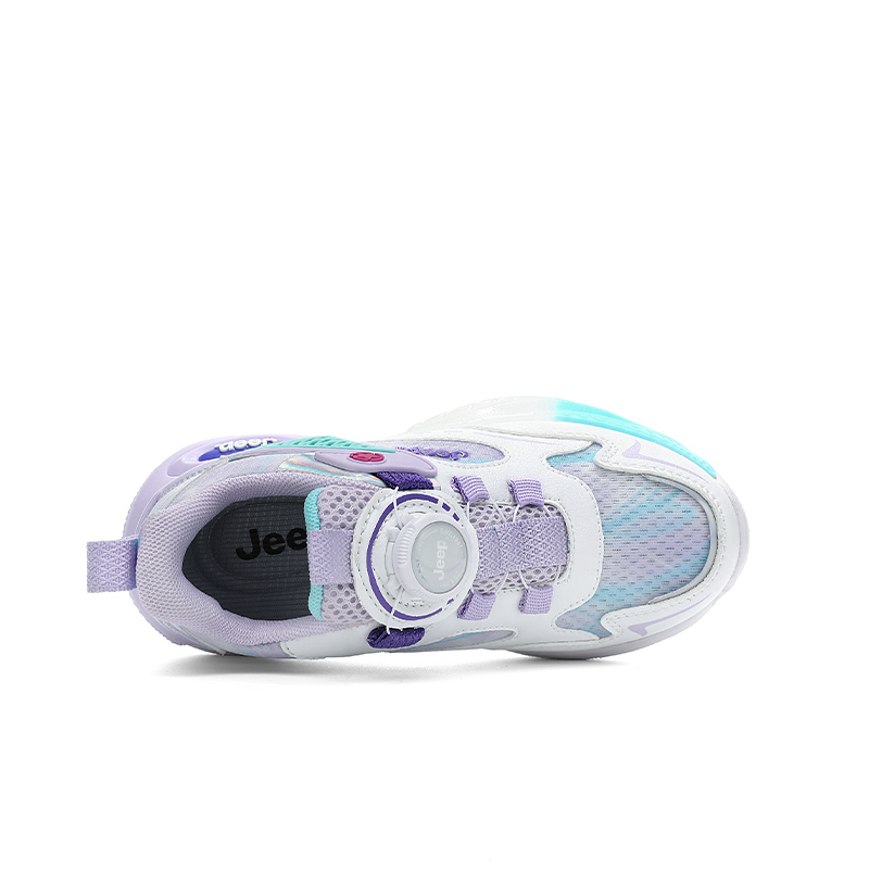 Jeep Беговые кроссовки низкие детские Abrasion Resistant Lightweight Cushioning Autumn Moon Purple — фото 3
