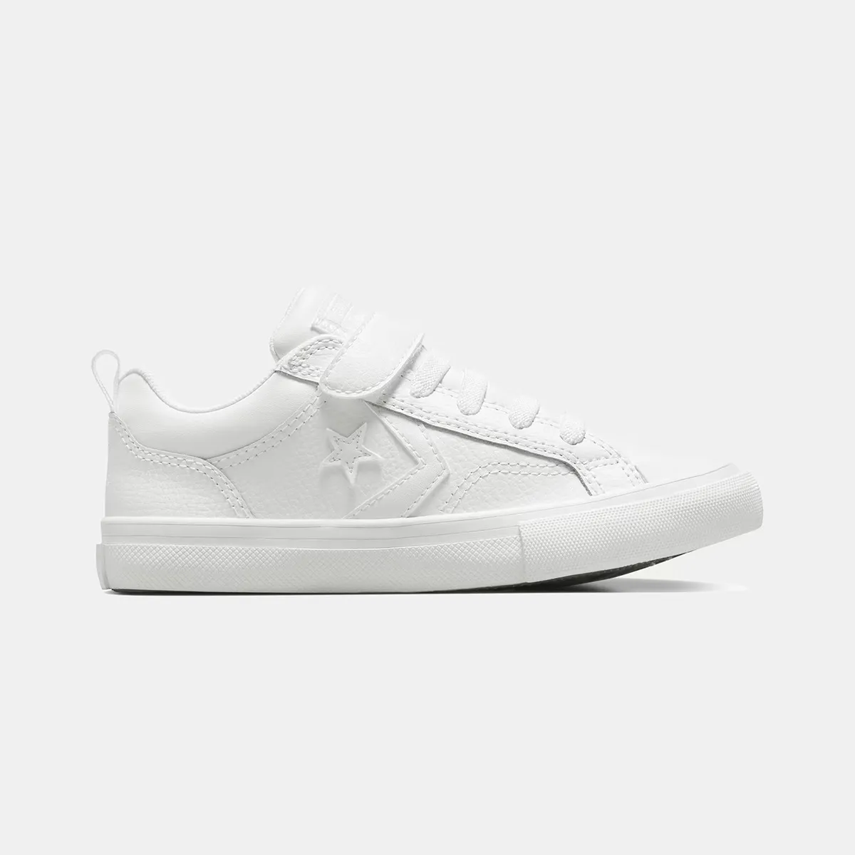 

Низкие детские повседневные кеды Converse Pro Blaze Strap из кожи, белый