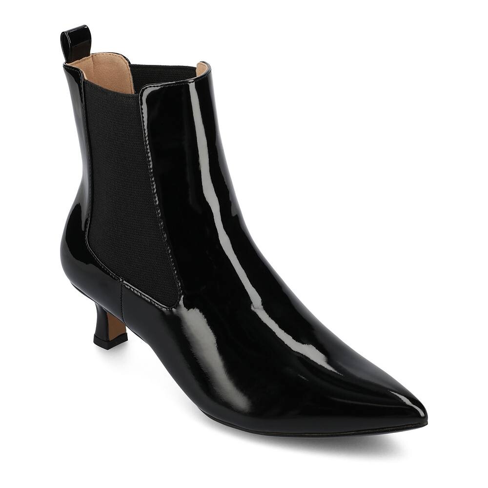 Женские ботильоны Tenlee Tru Comfort Foam Journee Collection Tenlee, цвет Black Patent