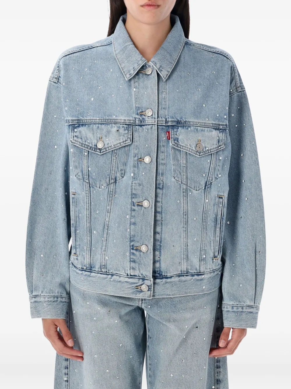 

Жакет с кристаллами Levi's, синий