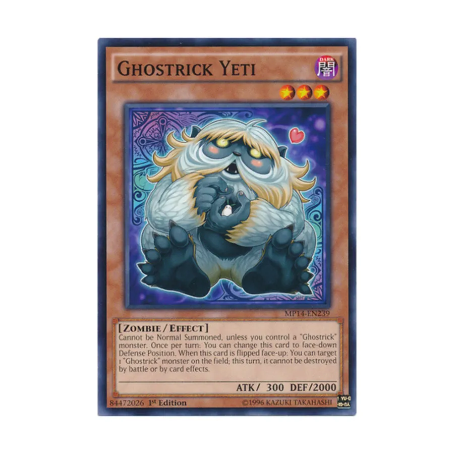 

CCG Призрачный Йети (Обычный), Yu-Gi-Oh - Mega-Tins 2014 - Singles