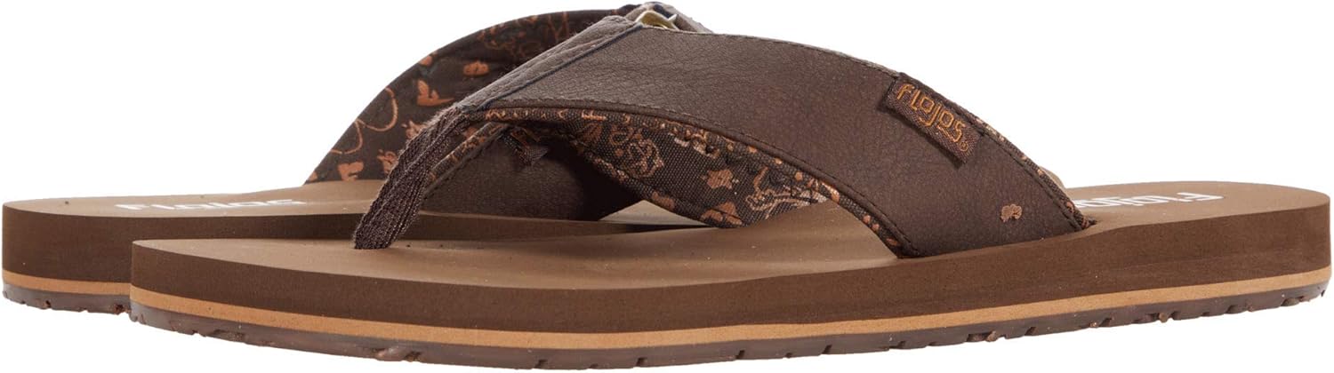 

Мужские сандалии Flojos Estiler Lite Flat, коричневый