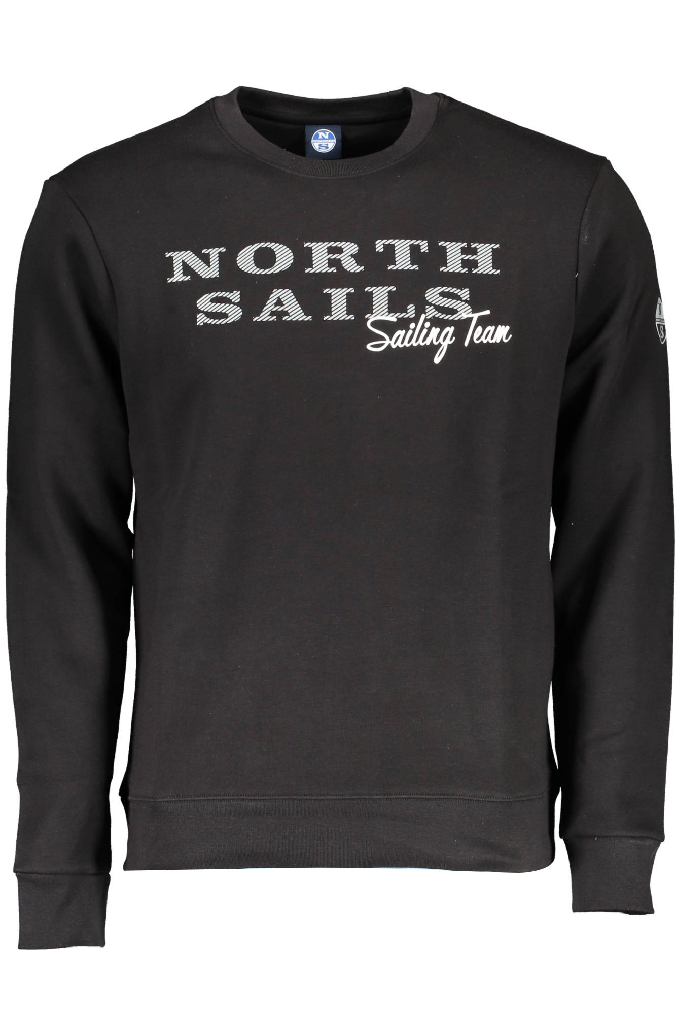 

Толстовка мужская North Sails с принтом, черный / белый