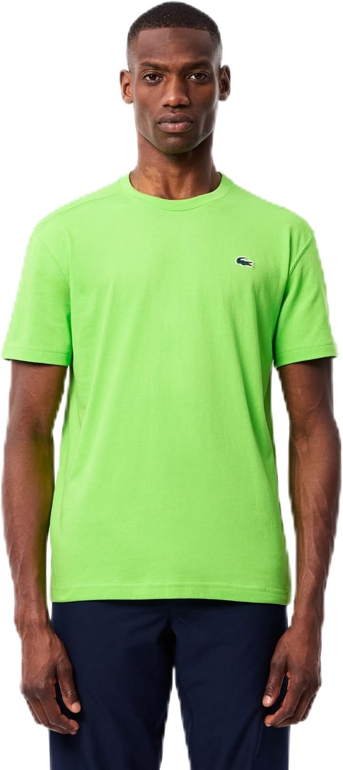 

Мужская спортивная футболка Lacoste из ультрасухого хлопка, Brasilia Green