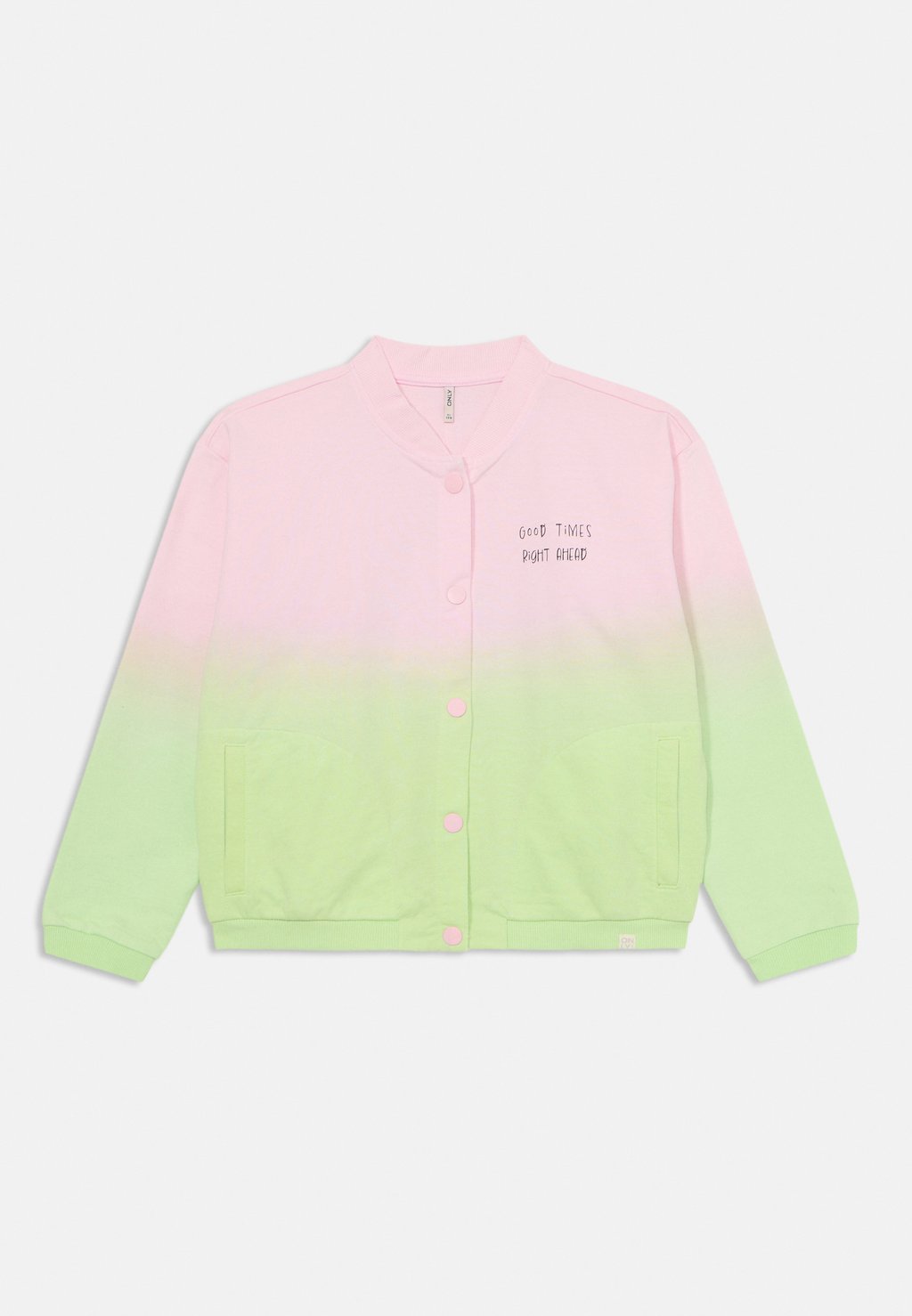 

Легкая куртка KMGFRIKA LIFE SPRAYP RINT LOOSE ONLY MINI, цвет Roseate Spoonbill/Cloud Dancer/Paradise Green