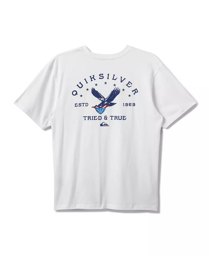 

Мужская футболка с коротким рукавом Eagle Usa Quiksilver, белый