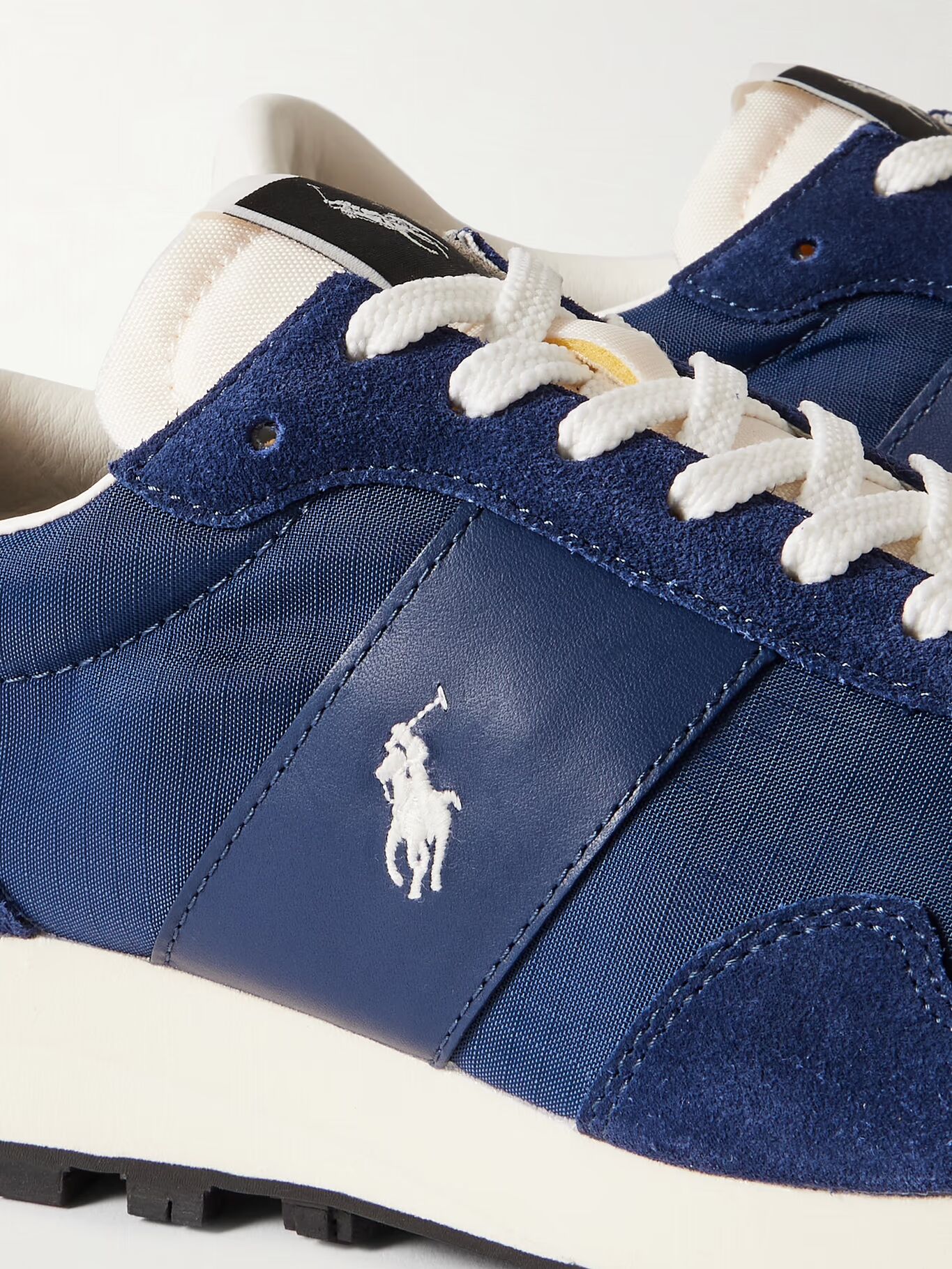 

Кроссовки PRL Trail 125 из кожи и замши Ripstop POLO RALPH LAUREN, синий