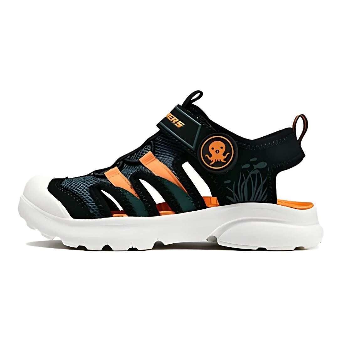 

Сандалии для детей Small Columns Under The Sea BOYS GS Black Skechers, черный