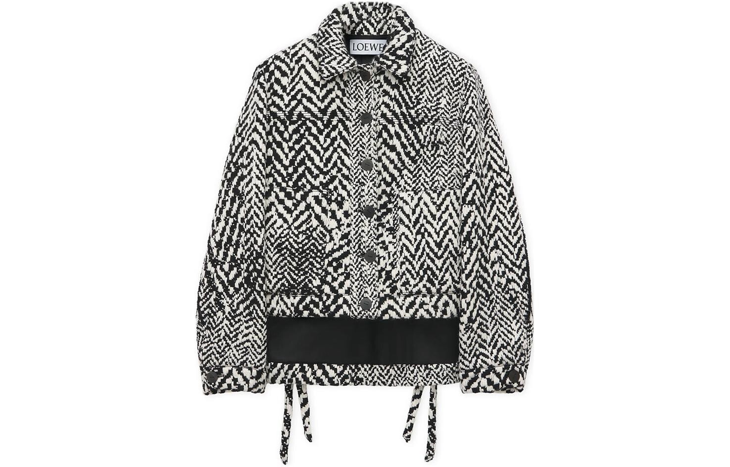 

Куртка женская черная/белая Loewe