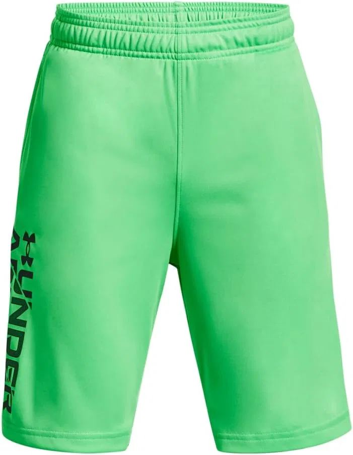 Детские шорты Under Armour Prototype 2.0 Wordmark, (316) Green Screen//Greenwood