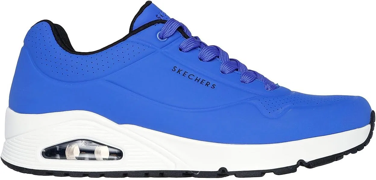 Женские кроссовки Skechers UNO Stand On Air, Blue Blw — фото 2
