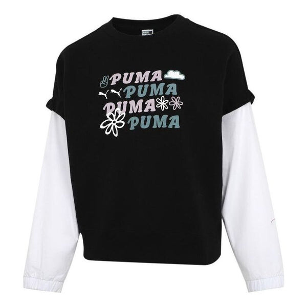 

Свитер 2-fer graphic vest top logo 'black' Puma, черный