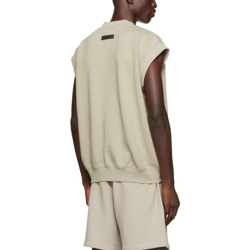 Жилет унисекс дымчато-серый Fear Of God Essentials, серый — фото 4