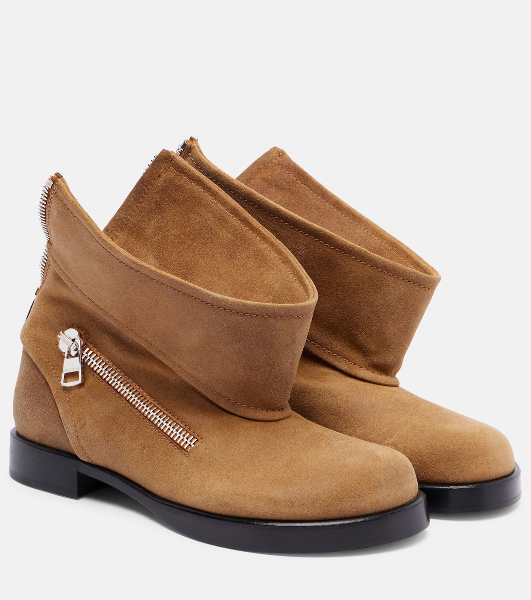 Замшевые ботильоны JW Anderson, Rust
