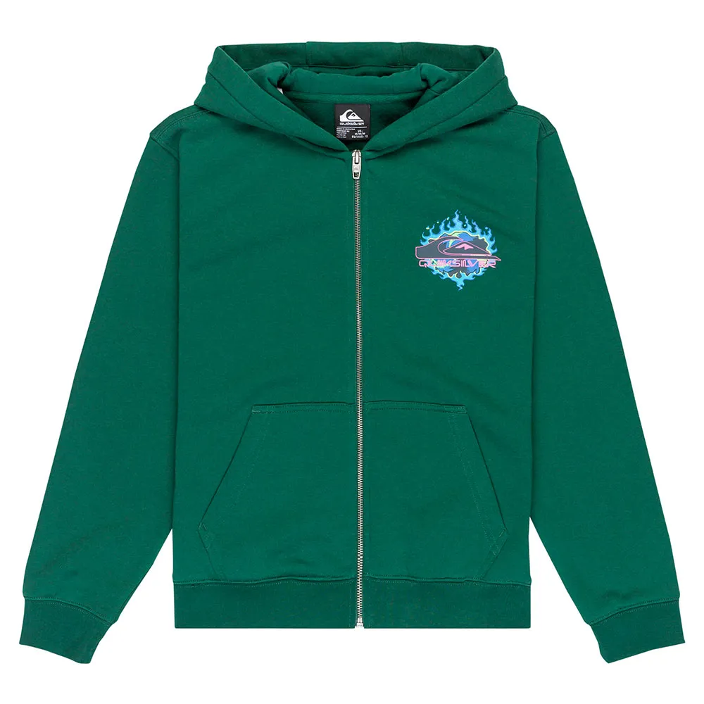 

Толстовка Quiksilver Graphic на молнии, зеленый