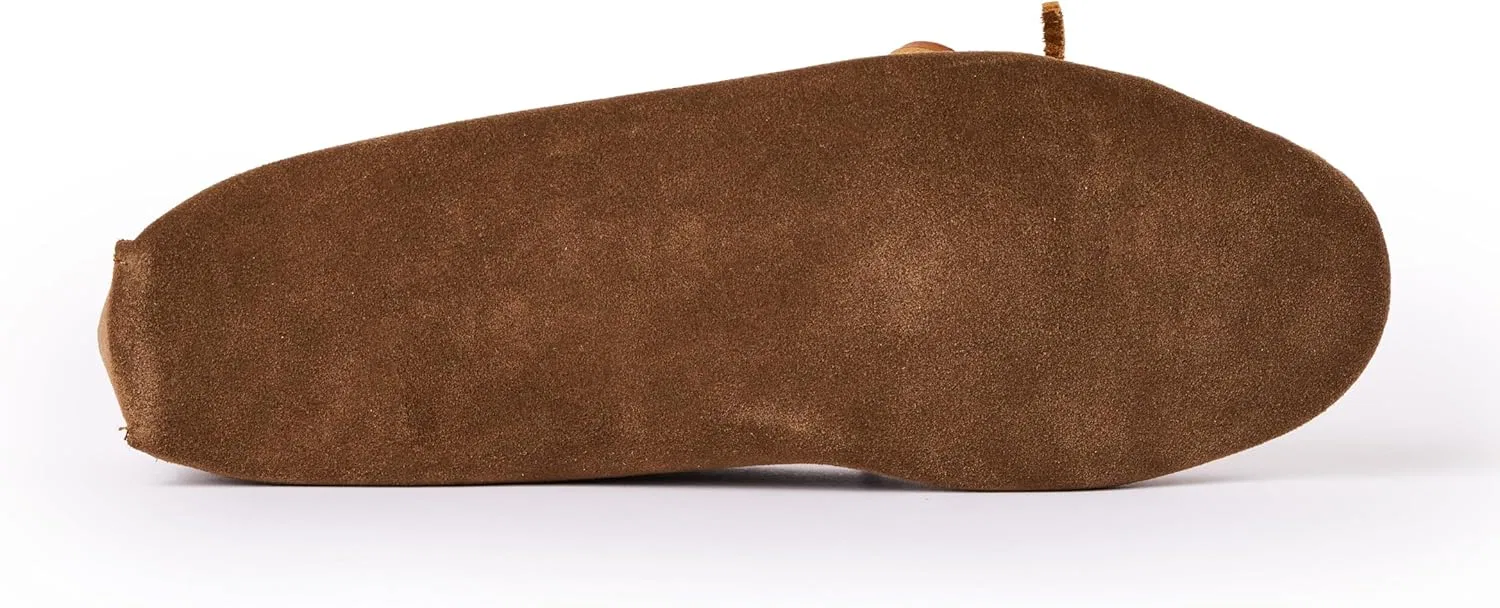 Мокасины из натуральной кожи Minnetonka, Autumn Brown — фото 4