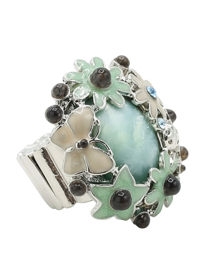 

Кольцо Collezione Alessandro Spring Feeling in turquoise, бирюзовый