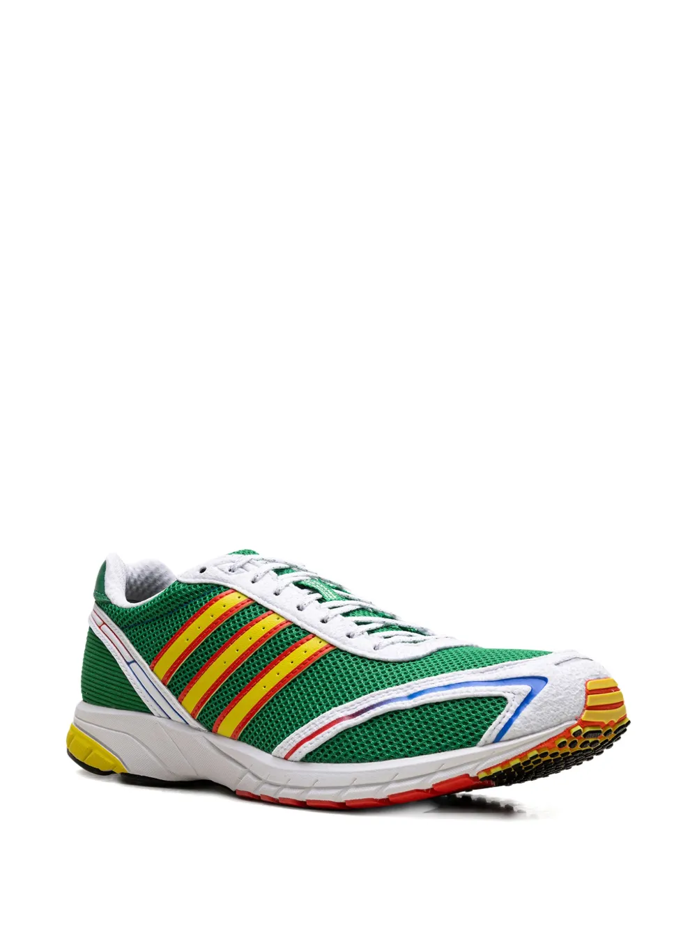 Кроссовки Adizero Adios OG Green/Cloud White/Bright Red Adidas, зеленый — фото 2