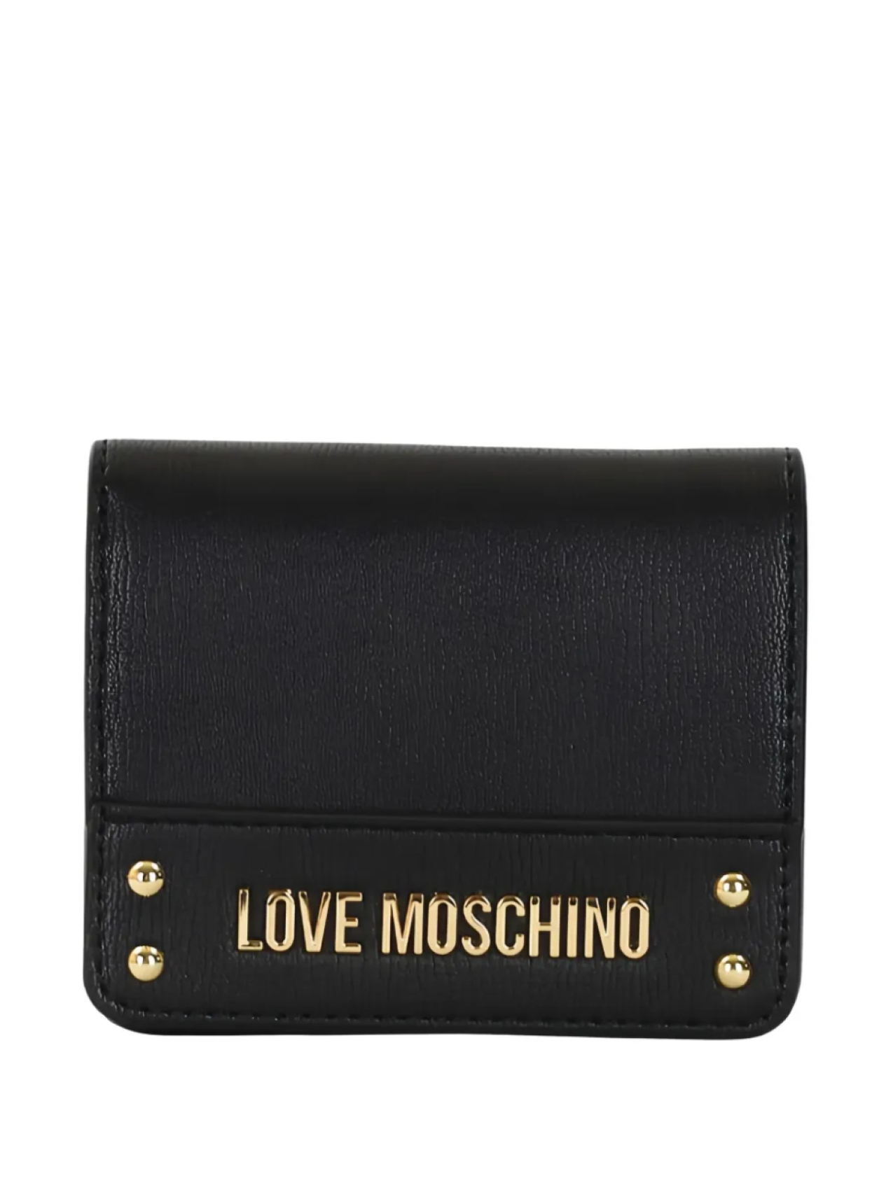 

Кошелек с логотипом Love Moschino, черный