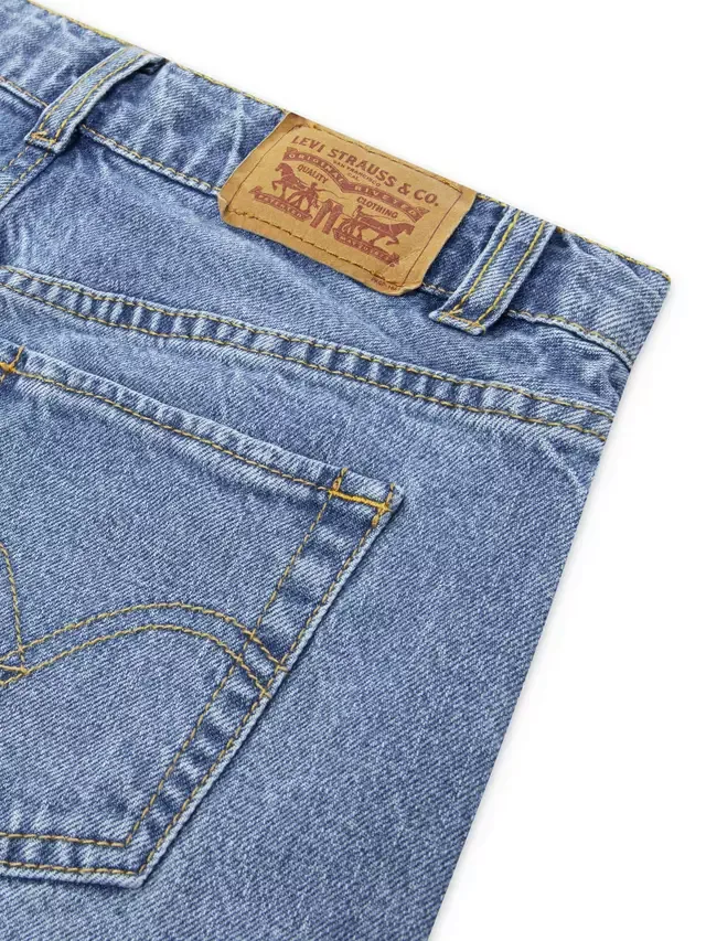Детские джинсовые шорты А-силуэта, Hollow Days Levi's — фото 4