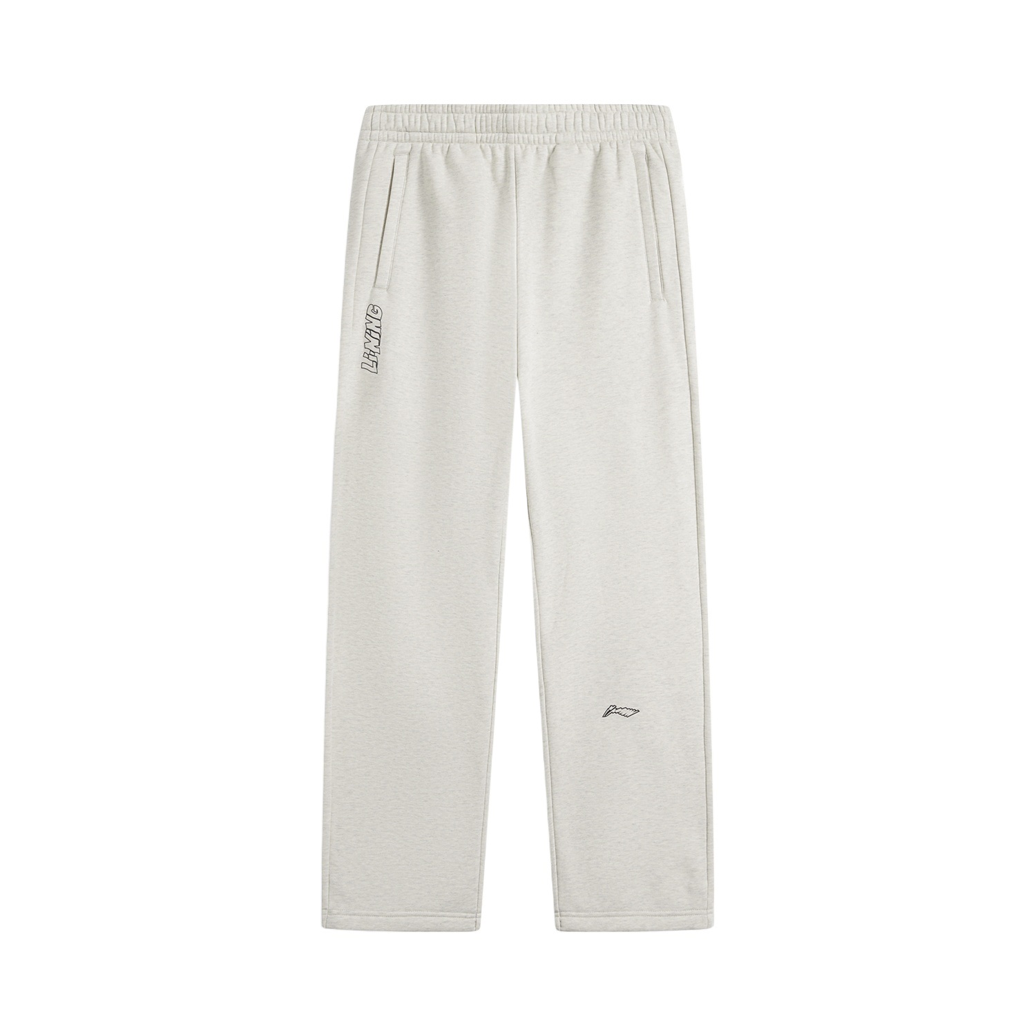 

Коллекция спортивного образа жизни коллекция спортивной моды вязаные спортивные штаны men's LINING, серый