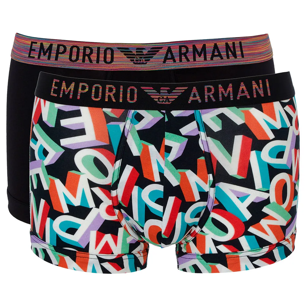 

Боксеры 2 шт Emporio Armani EM000254_AF10798 boxers 2 units, разноцветный