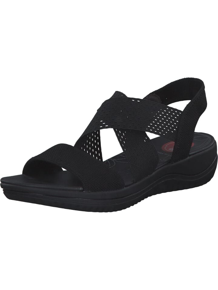 

Сандалии на плоской подошве Jana Shoes, черный