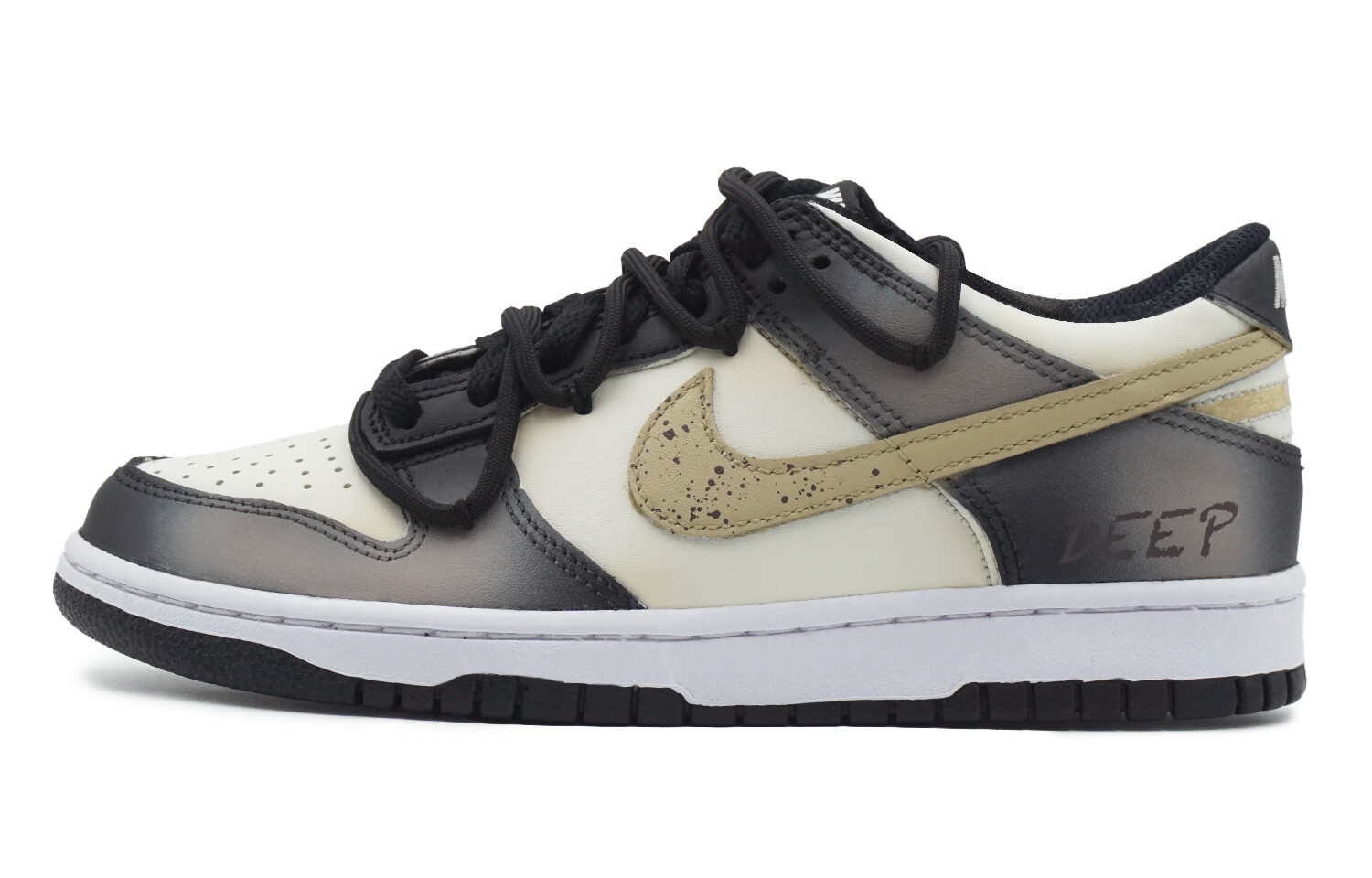 

Кроссовки Nike Dunk Skateboarding Shoes Women's Low-top Khaki, хаки