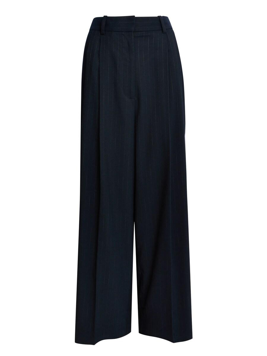 

Брюки свободного кроя Marks & Spencer, темно-синий