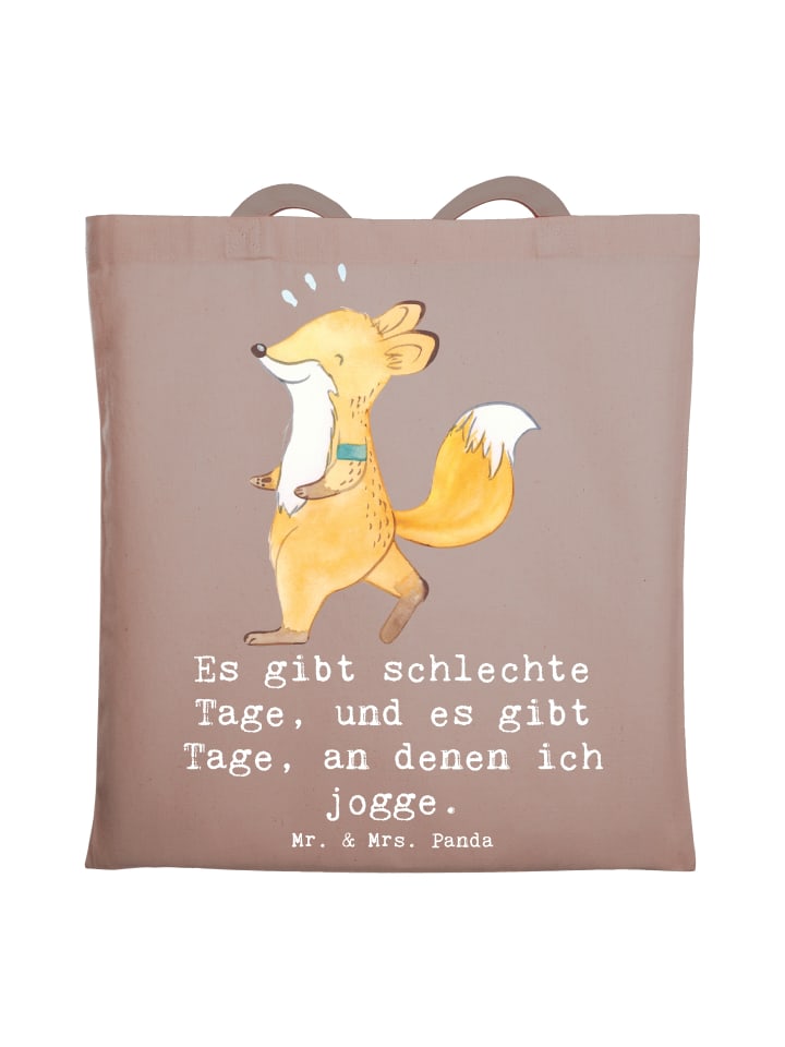 

Mr. & Mrs. Panda Спортивная сумка Fox с надписью пастельно-коричневого цвета